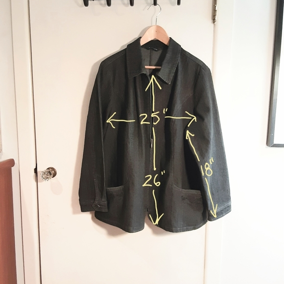 Dark blue denim jacket - Picture 7 of 7